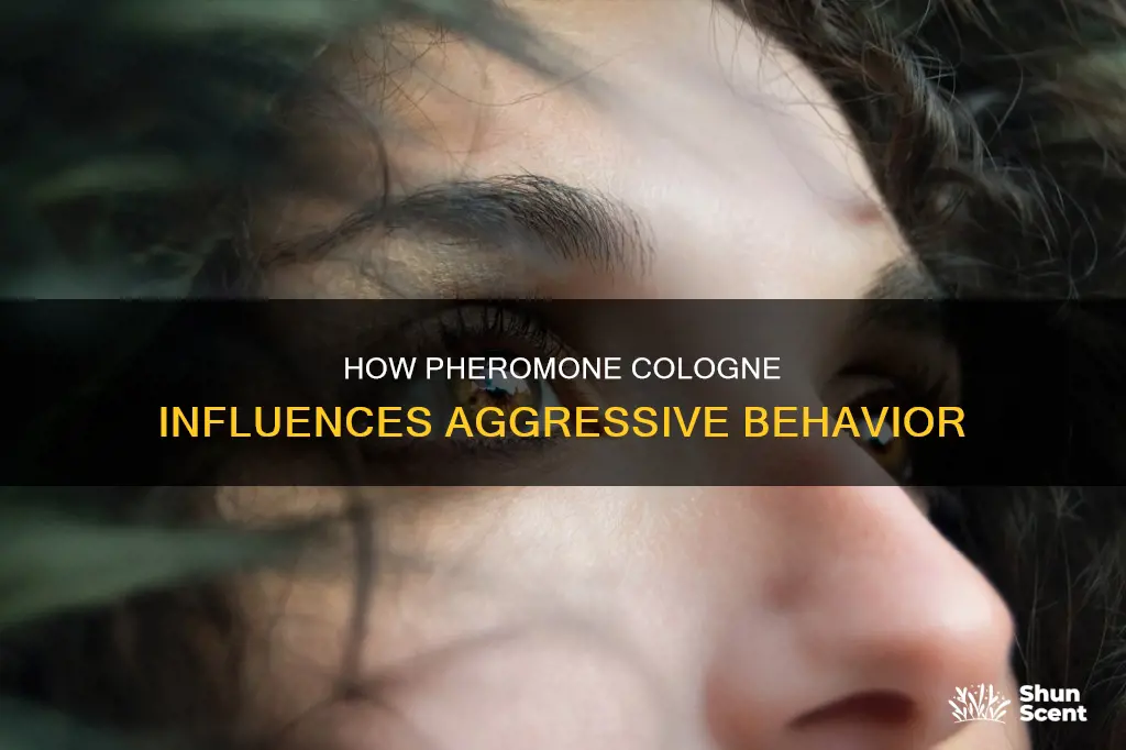 can pheromone cologne cause aggression