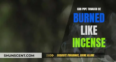 Burning Pipe Tobacco as Incense: A Safe Practice?