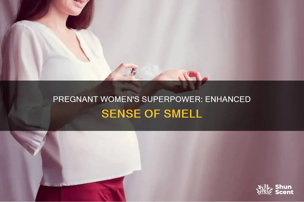 can pregnant smell perfume