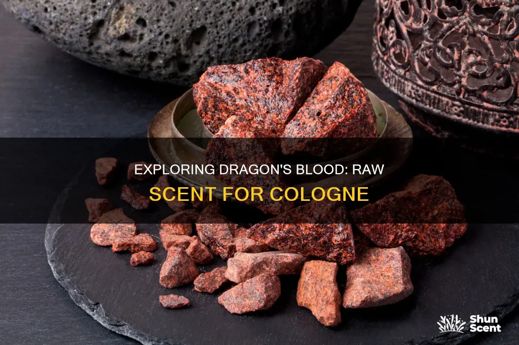 can raw dragons blood be made into cologne