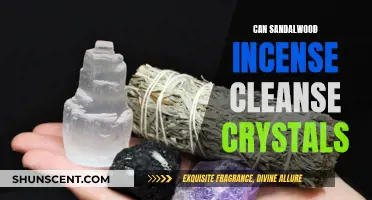 Sandalwood Incense: Crystal Cleansing and Purification