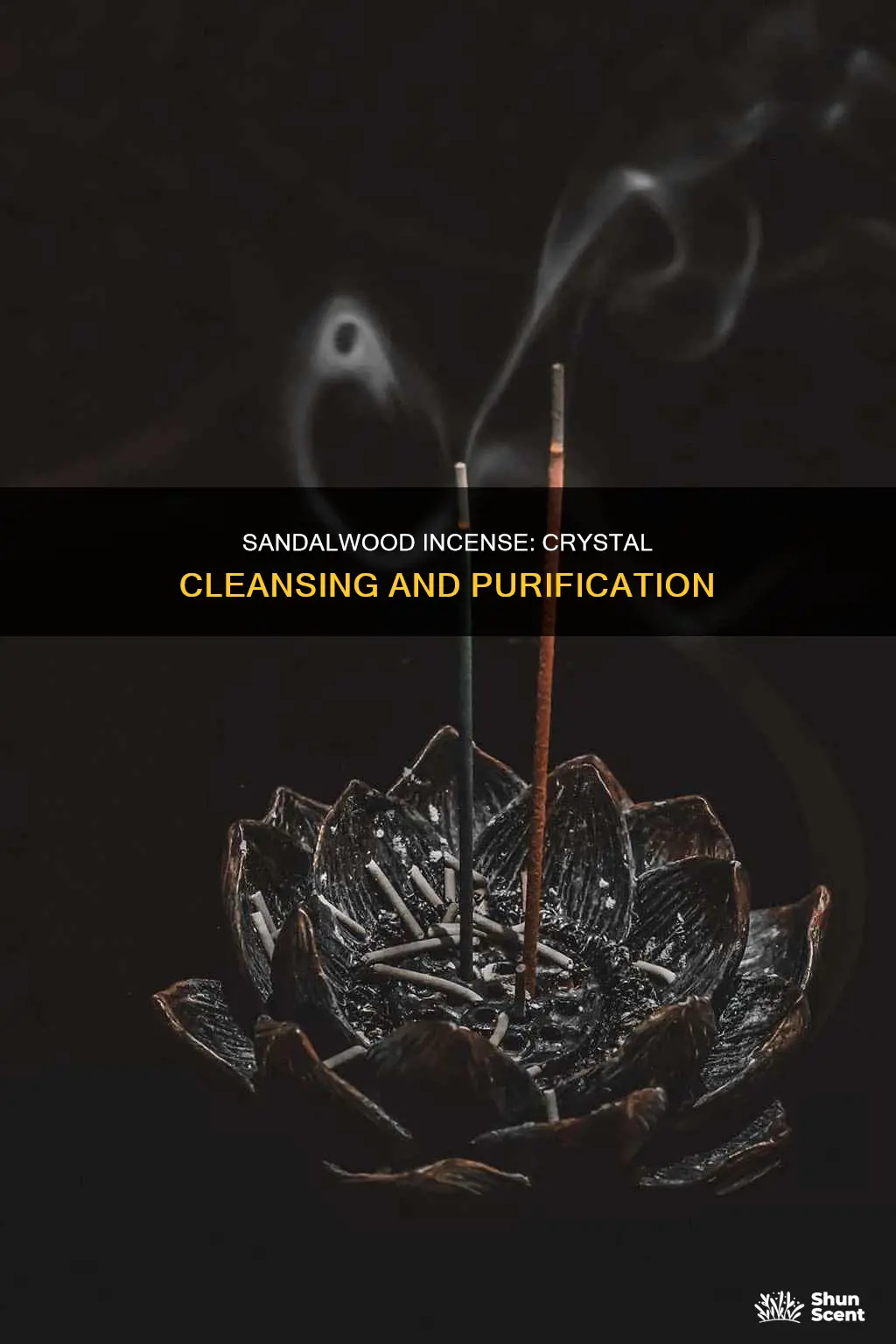 can sandalwood incense cleanse crystals