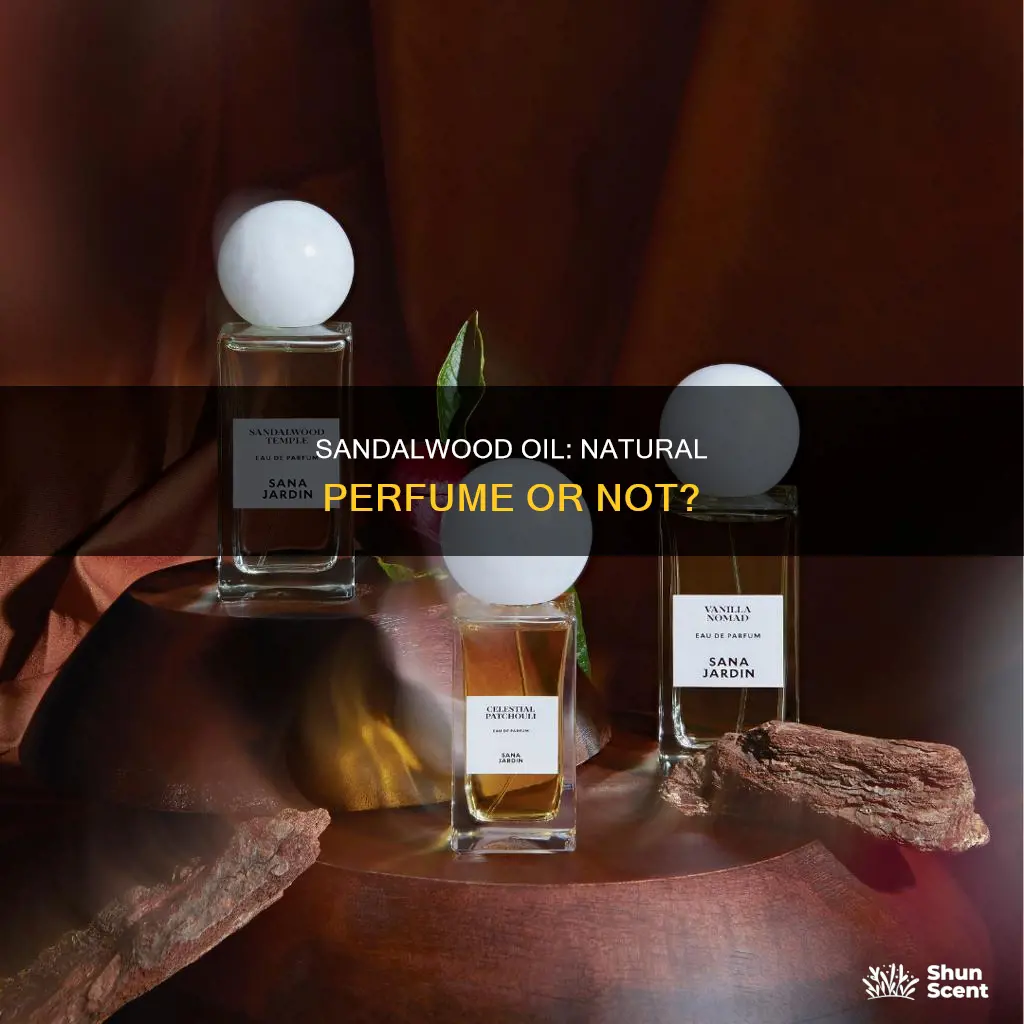 can sandlewood oil be used as a perfume