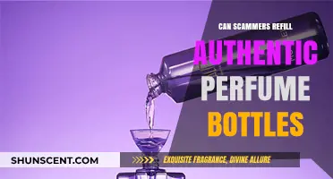 Scammers' Tricks: Refilling Authentic Perfume Bottles