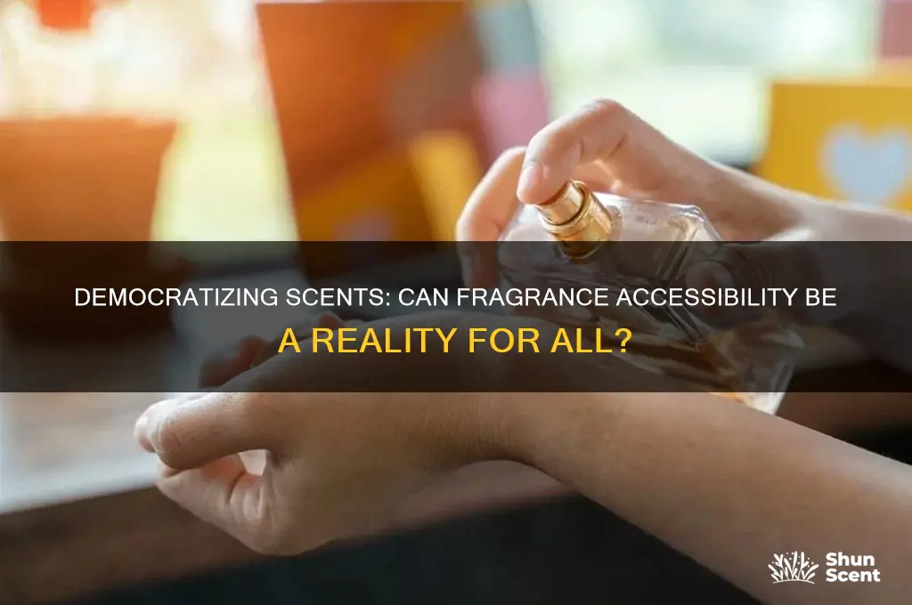 can scent be democratized