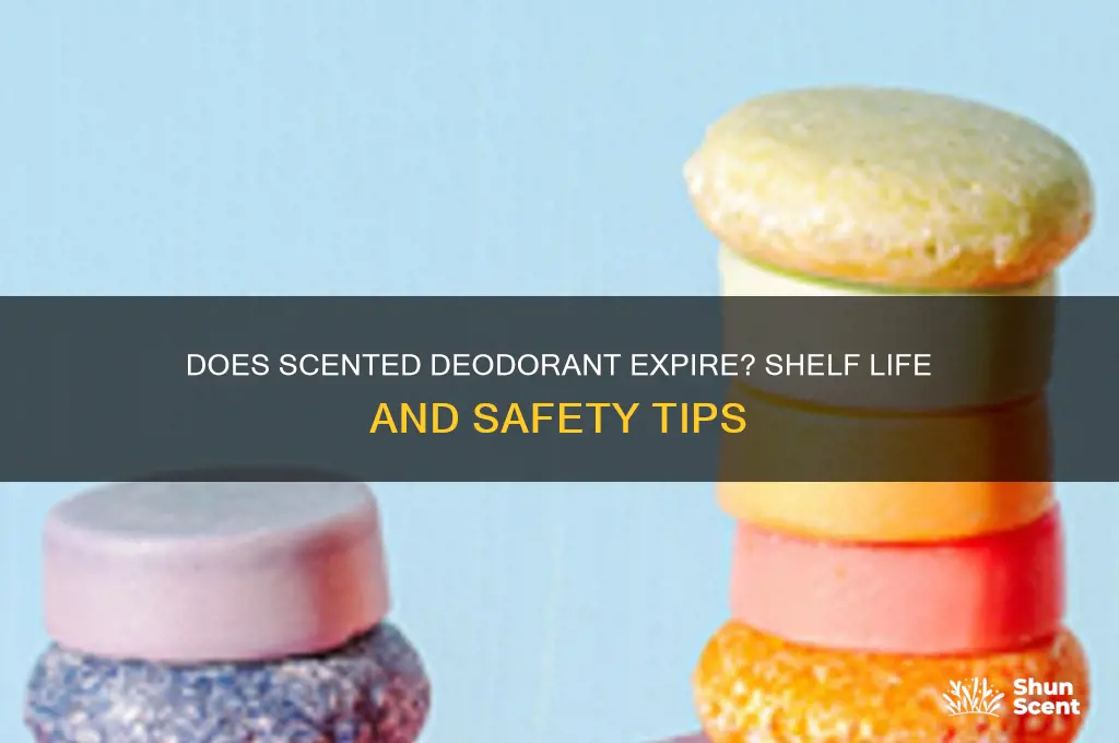 can scented deodorant go bad