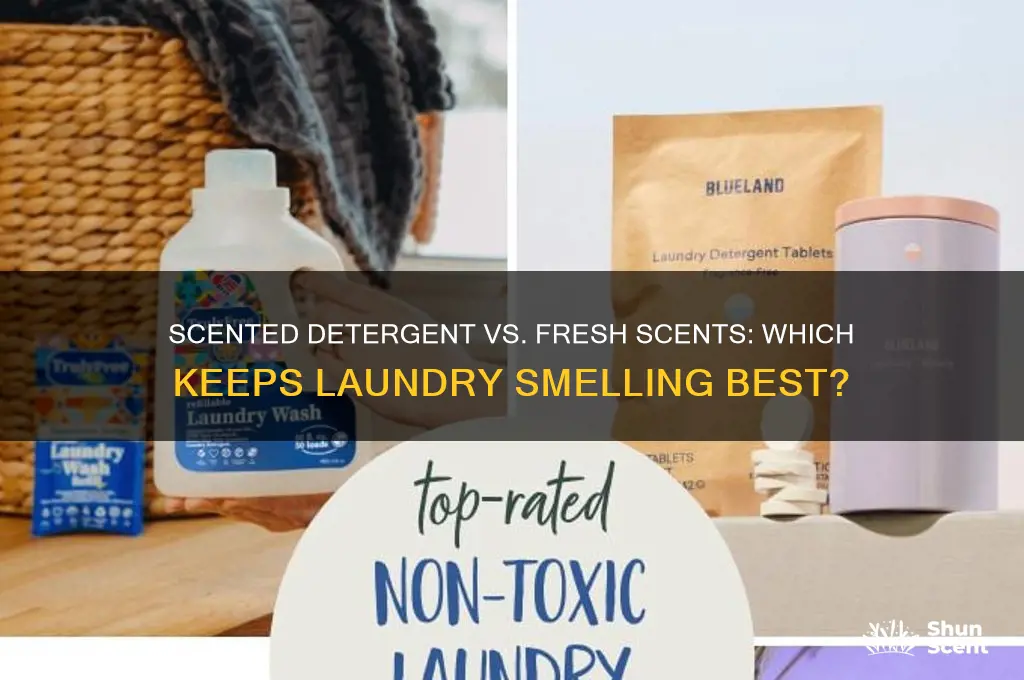 can scented detergent and different sce tepppp