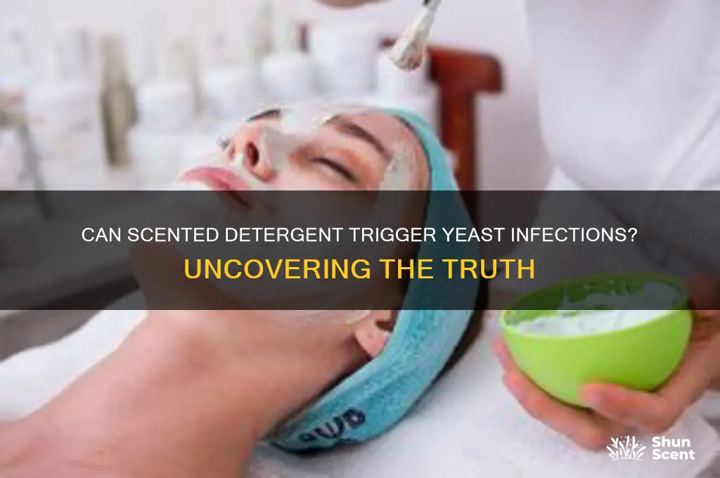 can scented detergent cause yeast infections