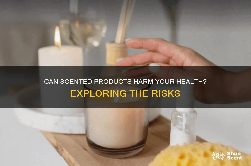 can scented products make you sick