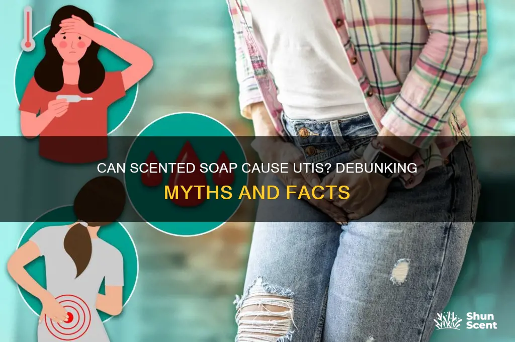 can scented soap give you a uti
