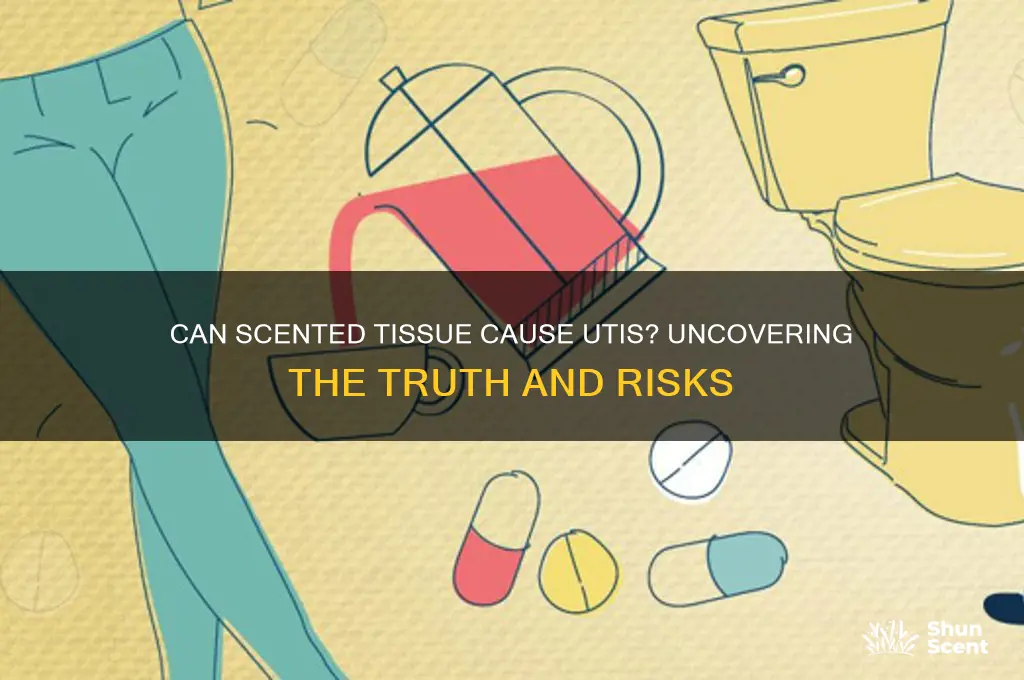 can scented tissue cause uti