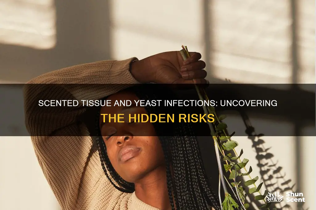 can scented tissue cause yeast infection