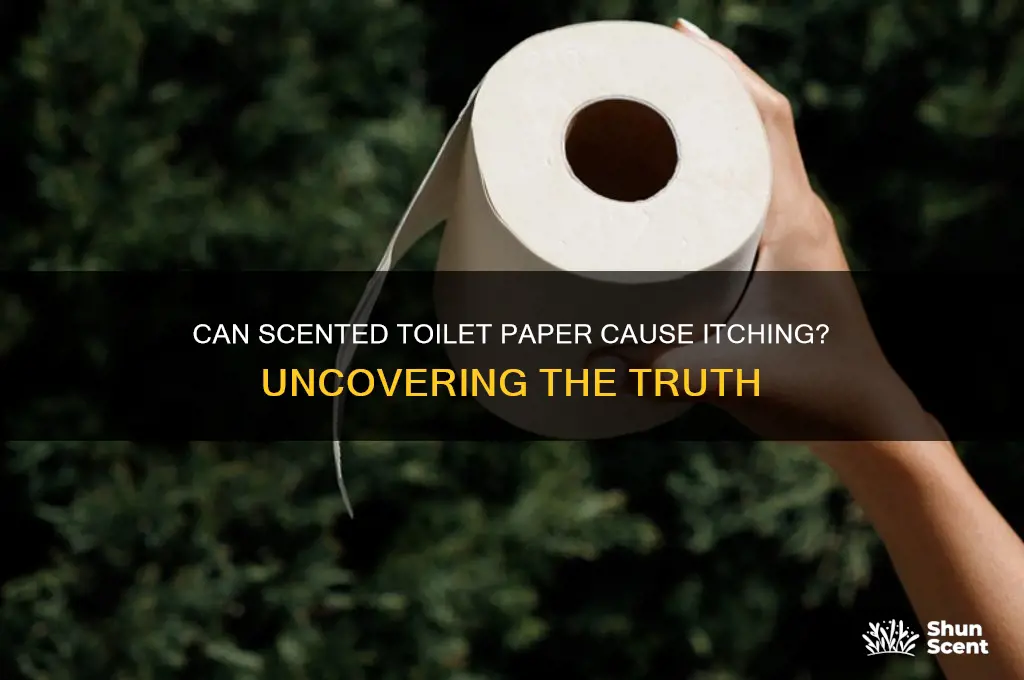 can scented toilet paper cause itching