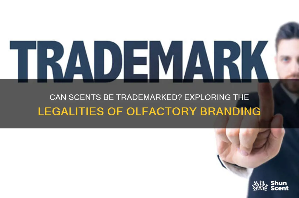 can scents be trademarked
