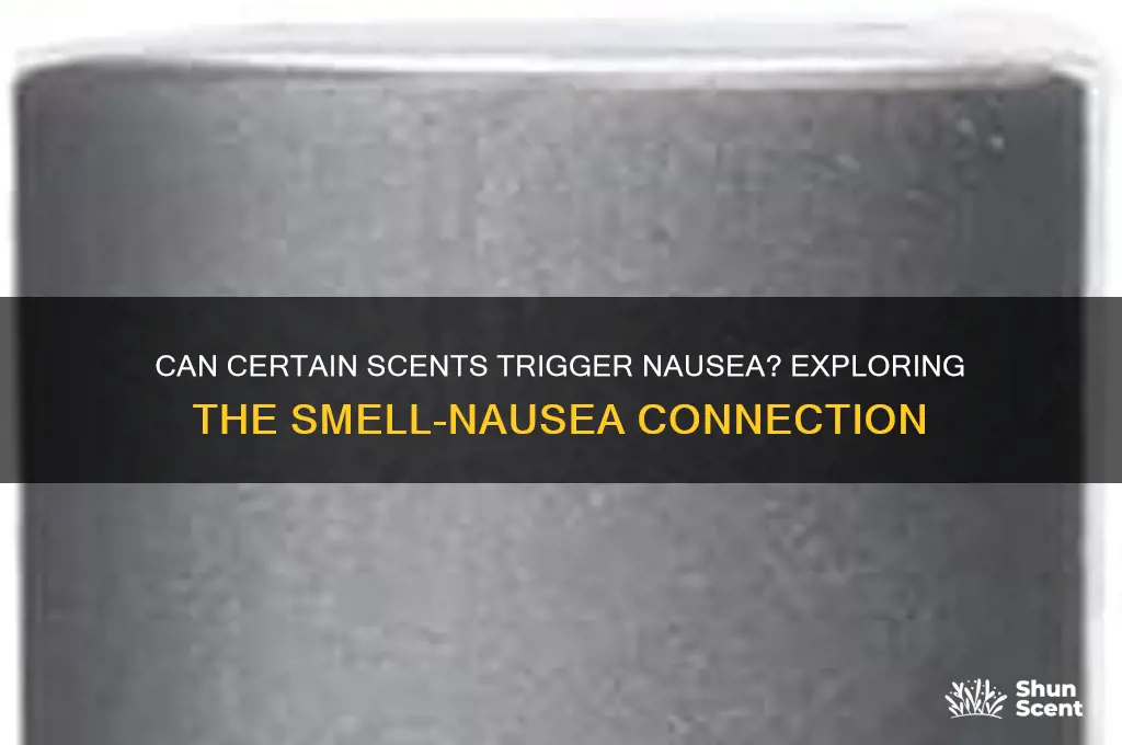 can scents make you nauseous