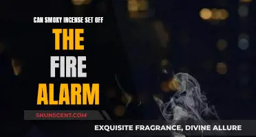 Incense and Fire Alarms: A Smoky Danger?