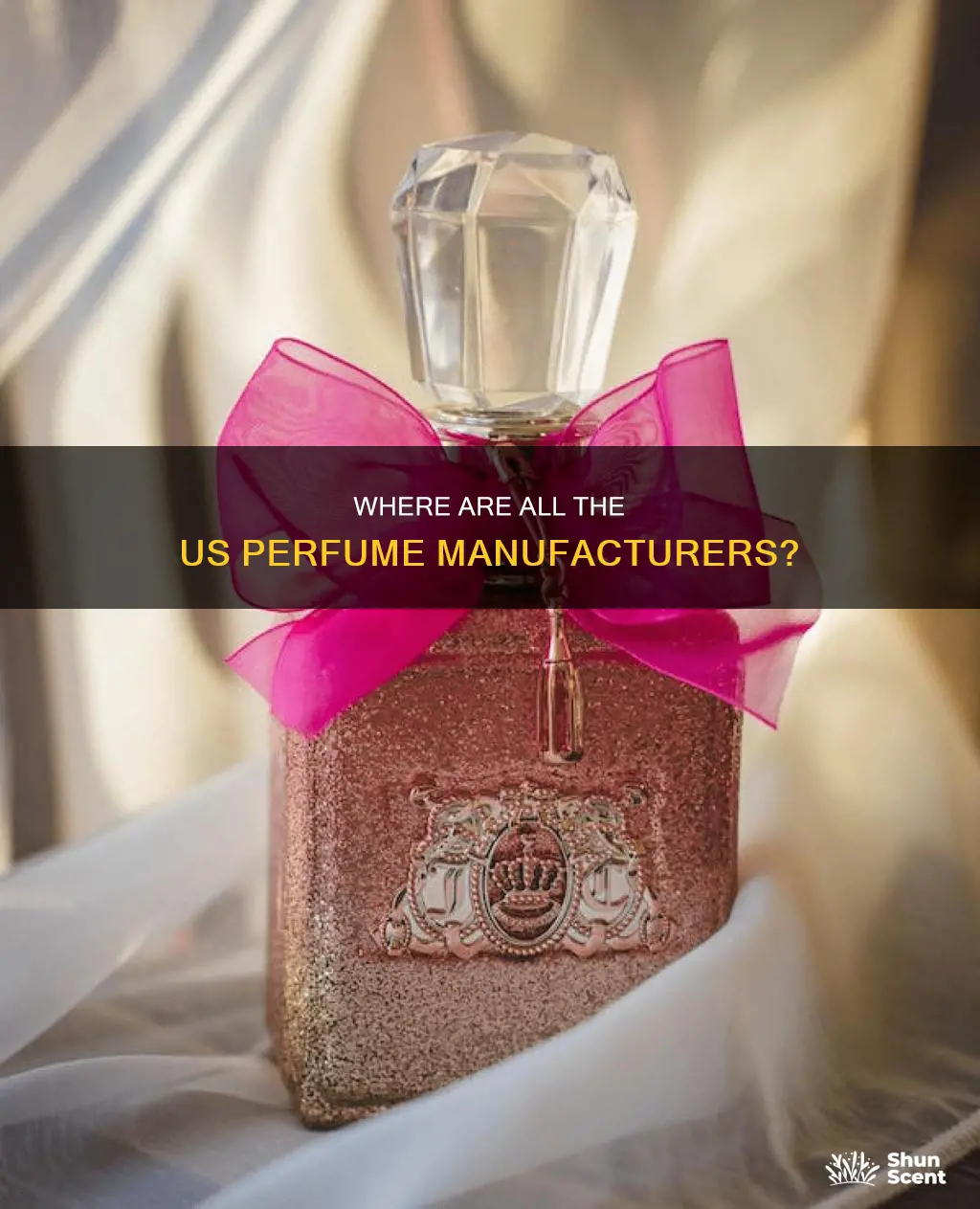 can t find perfume manufacturers in usa