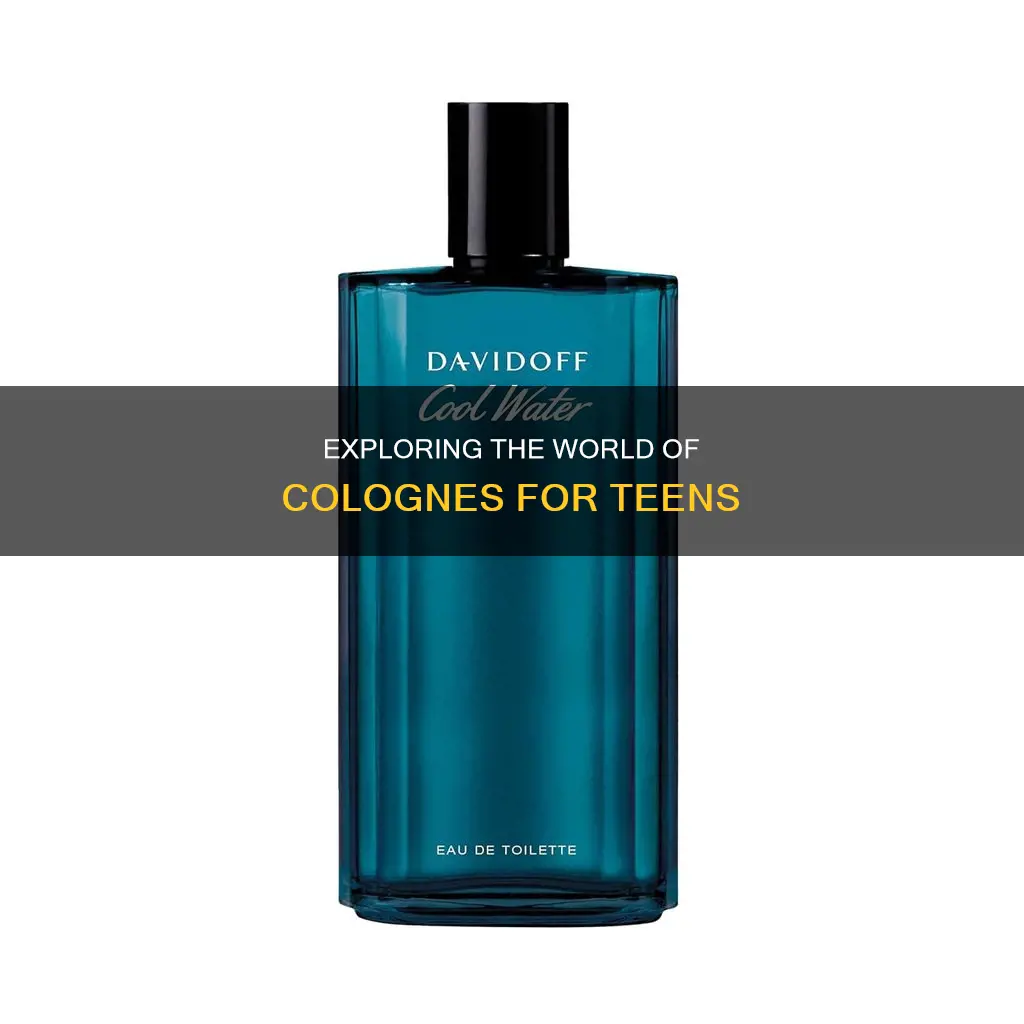 can teens where cologne