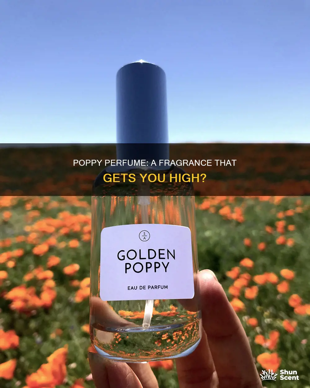 can the poppy fragrance get you high