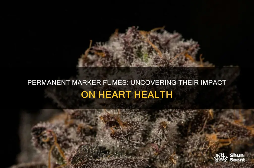 can the scent of permanent markers affect the heart