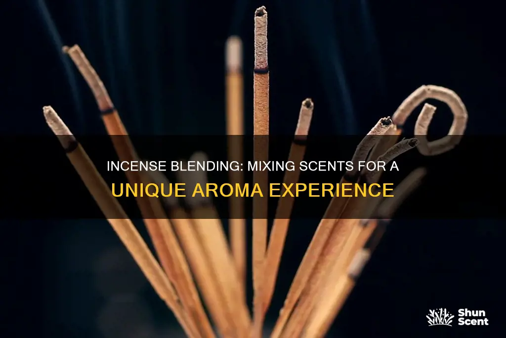 can two different incenses be burnt at same time