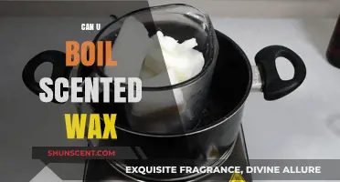Can You Boil Scented Wax? A Melting and Heating Guide