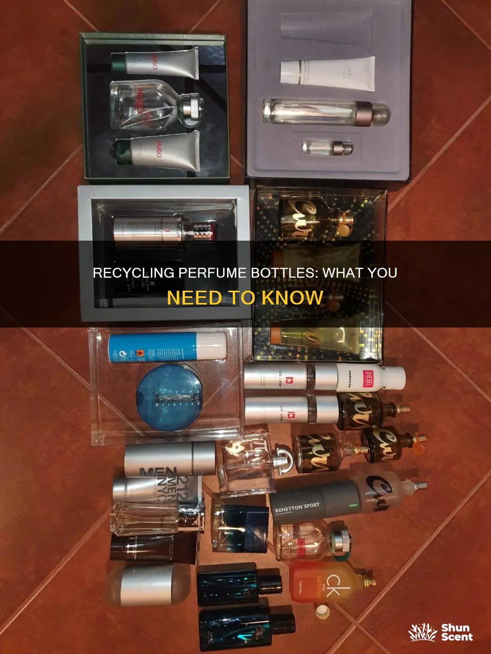 can u recycle perfume bottles