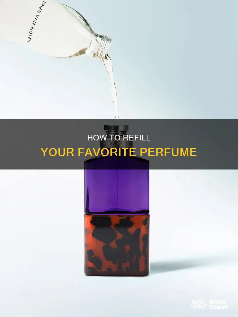 can u refill perfume