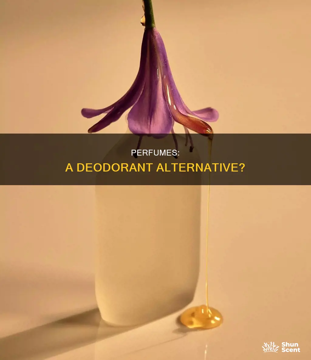 can u use perfume as deodorant