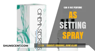 Perfume as Setting Spray: A Smart Beauty Hack?