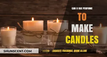 Creating Fragrant Candles with Perfume