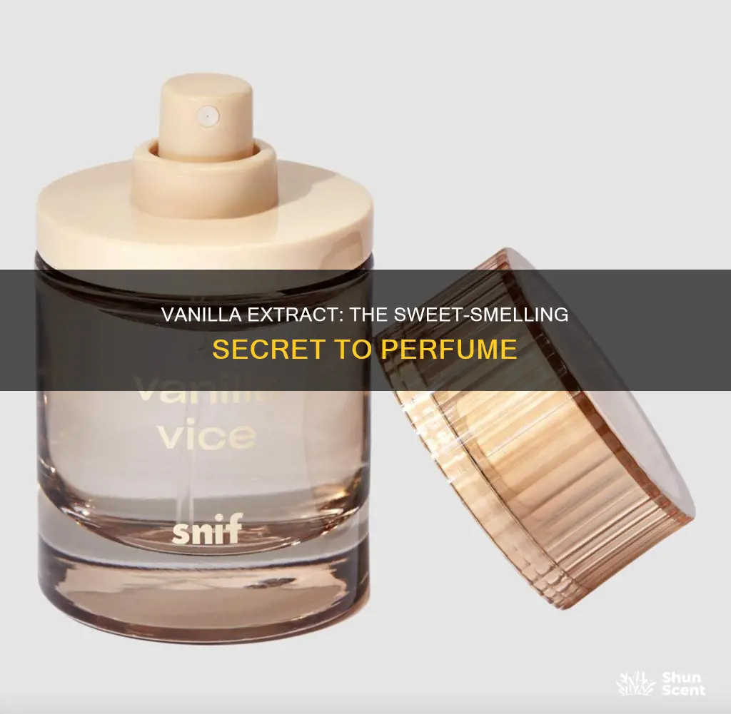 can u use vanilla extract as perfume