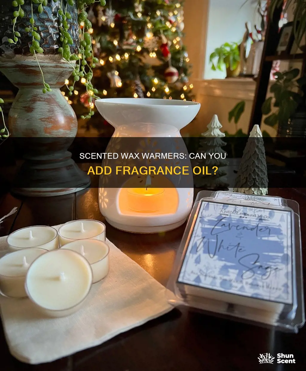 can upi add fragrance oil to wax warmer wax