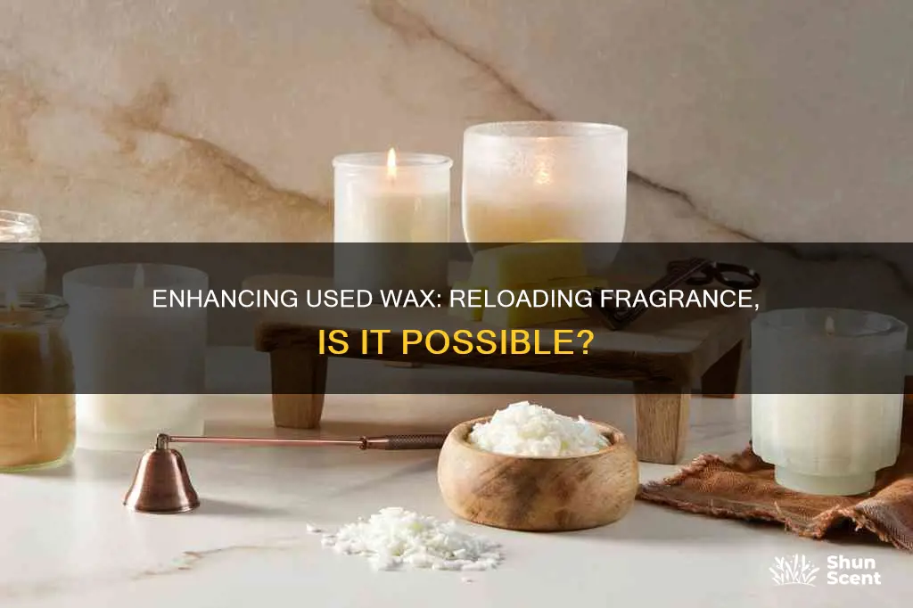 can used wax be reloaded with more fragrance