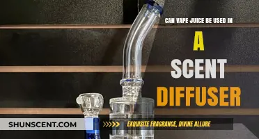 Can Vape Juice Replace Essential Oils in Scent Diffusers?