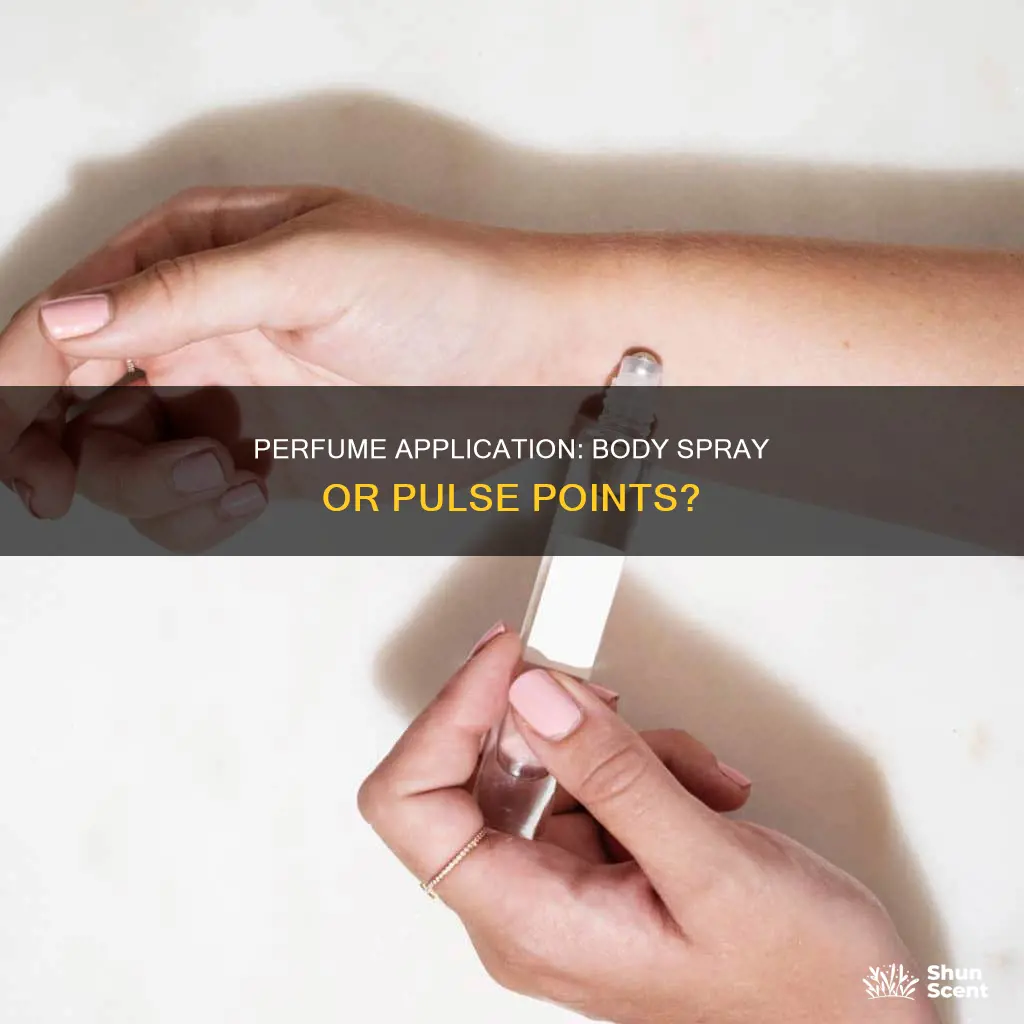 can we apply perfume directly on body