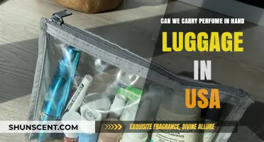 Perfume Rules for Hand Luggage in the USA