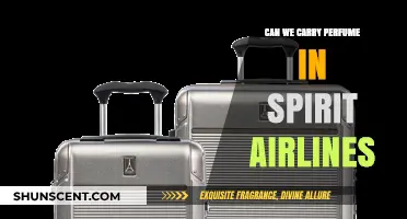 Spirit Airlines: Can You Carry Perfumes?
