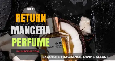 Returning Mancera Perfume: What's the Policy?