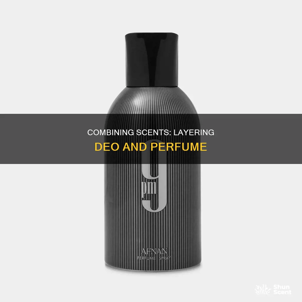 can we use deo and perfume together