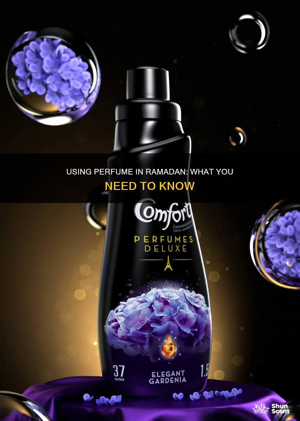 can we use perfume in ramadan