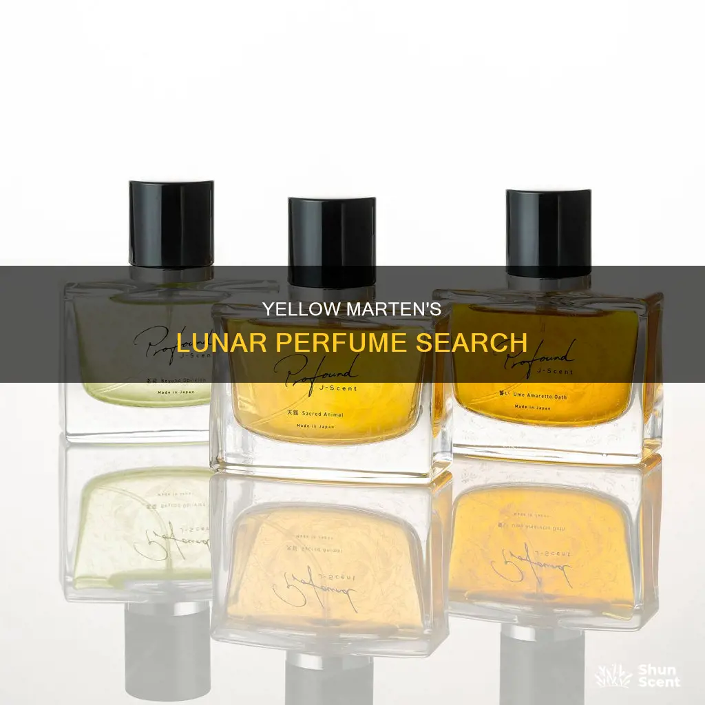 can yellow marten search lunalight perfume