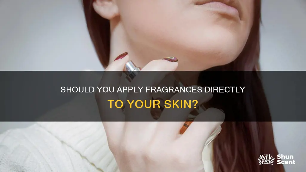 can yiu put ett perfumes on skin