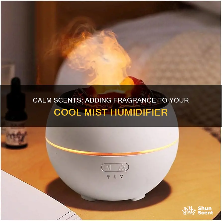 can you add calming fragrance to cool mist humidifier