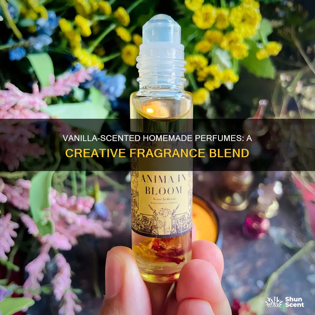 can you add cooking vanilla in homemade flower perfume
