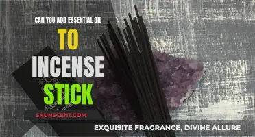 Enhance Incense Sticks With Essential Oils: A Creative Aromatic Experience