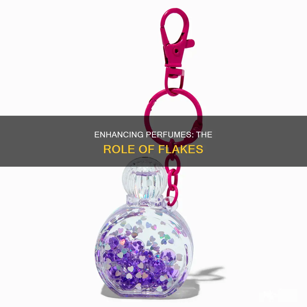 can you add flakes inside perfume