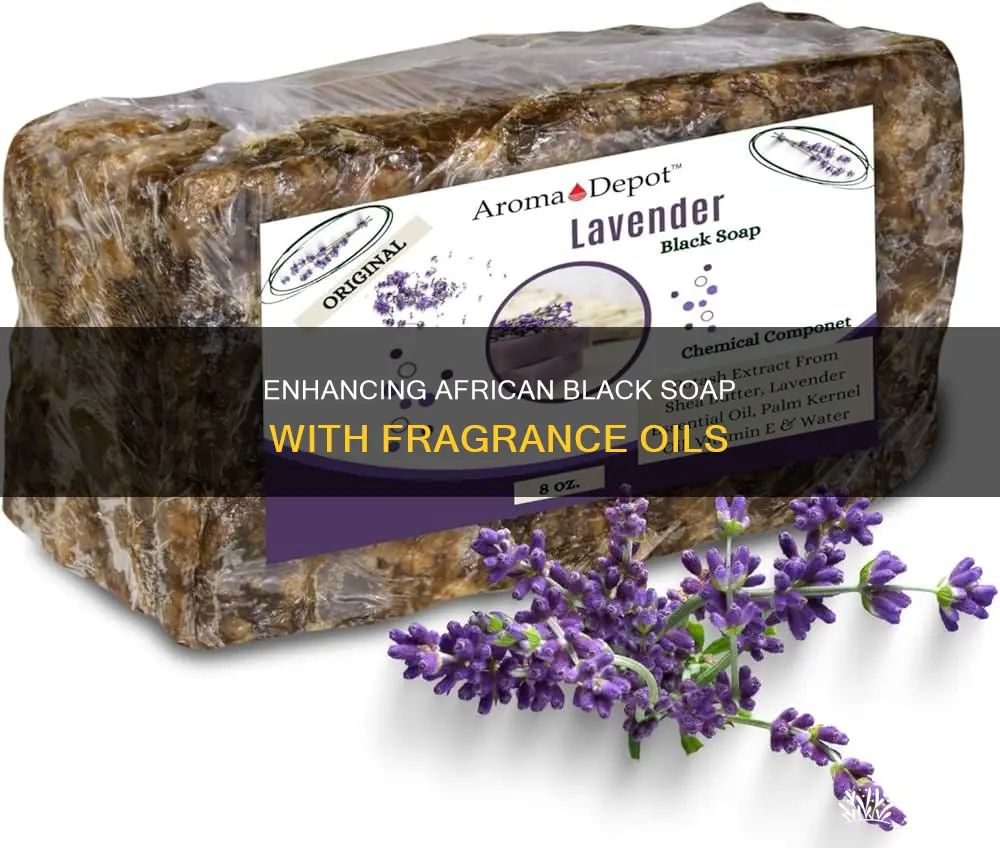 can you add fragrance oil to african black soap