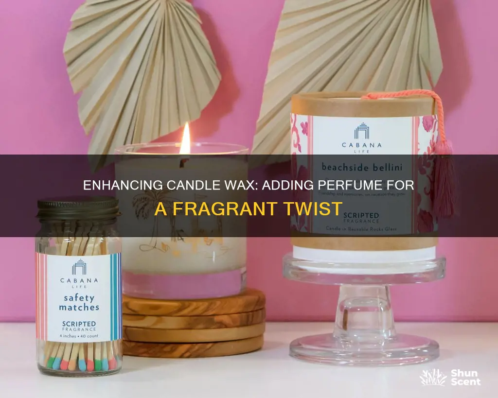can you add perfume to candle wax
