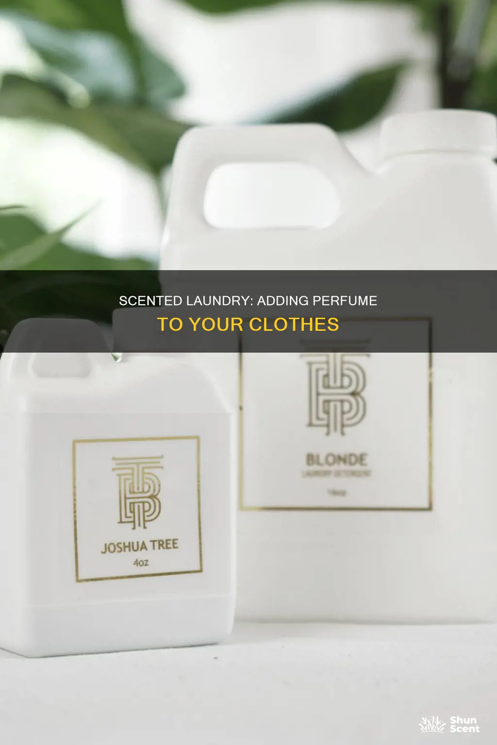 can you add perfume to laundry